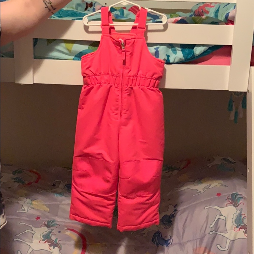 COPY - Pink kids snow suit